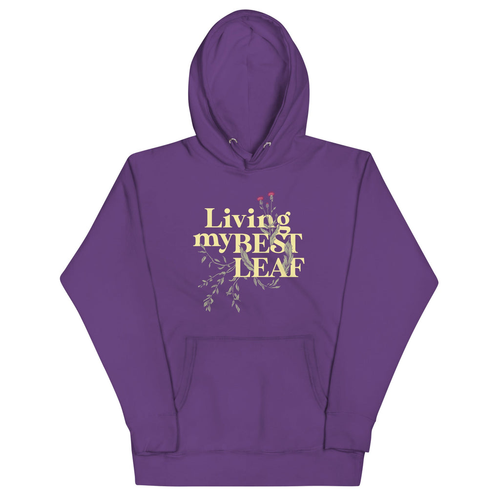 Living My Best Leaf Unisex Hoodie