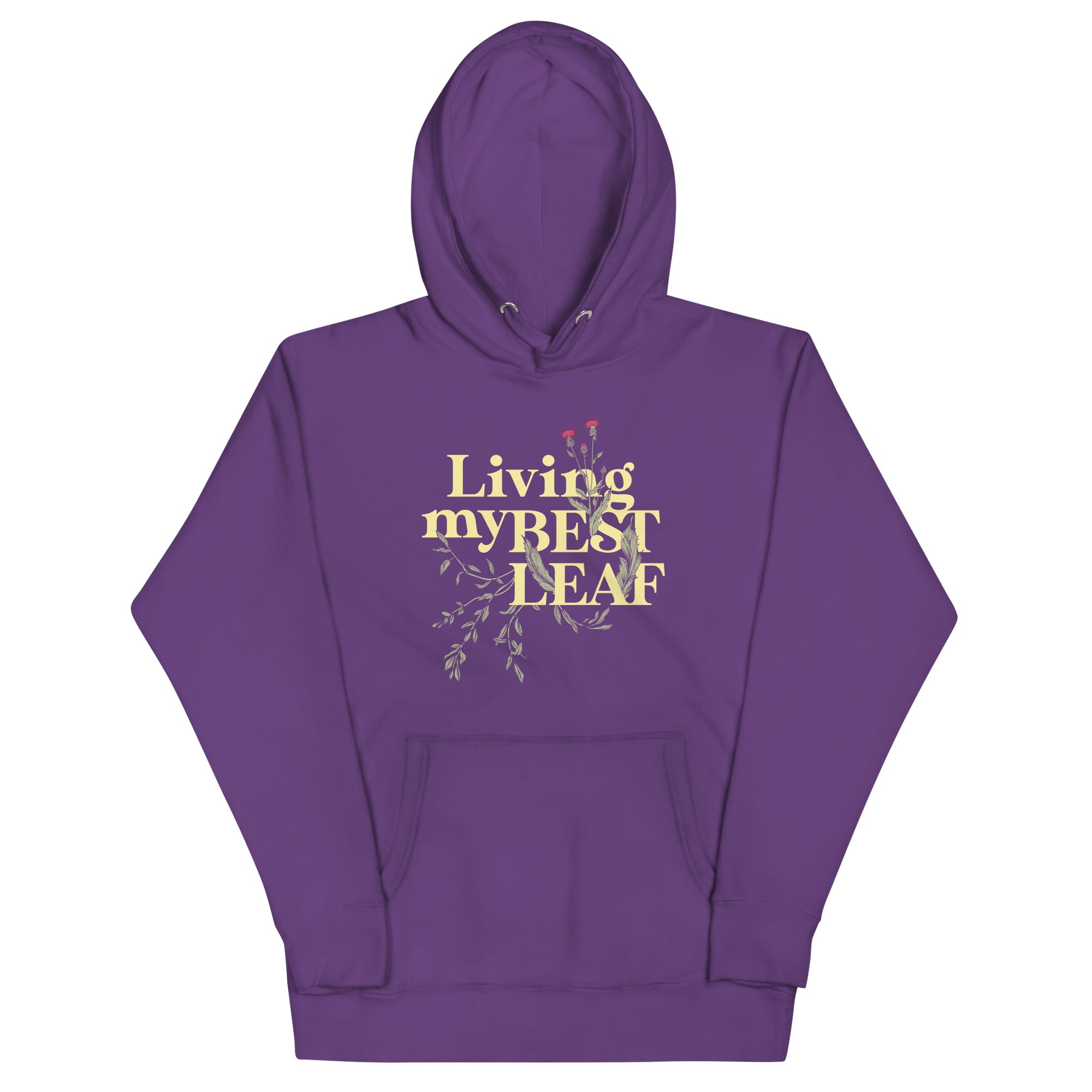 Living My Best Leaf Unisex Hoodie