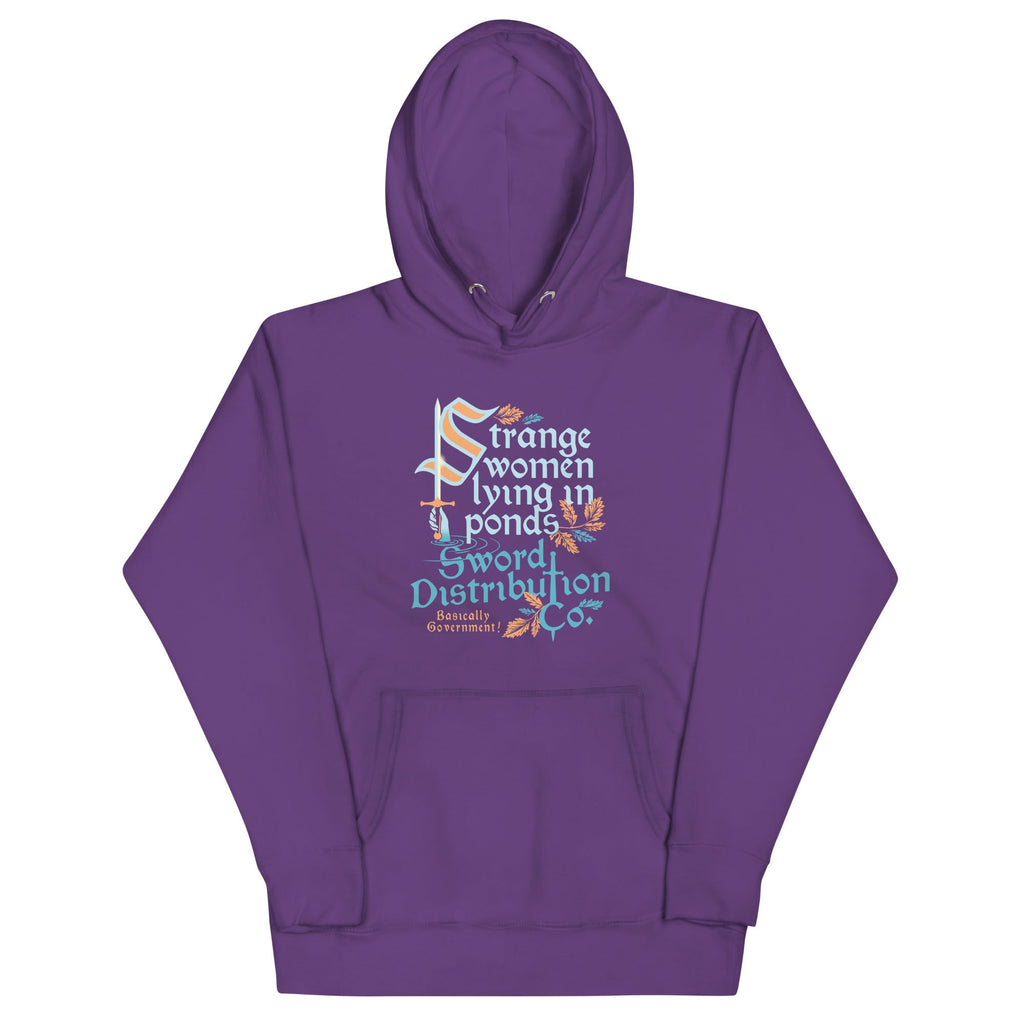 Strange Women Lying In Ponds Sword Distribution Co Unisex Hoodie