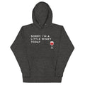 Sorry, I'm A Little Winey Today Unisex Hoodie