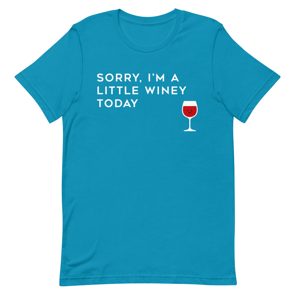 Sorry, I'm A Little Winey Today Men's Signature Tee