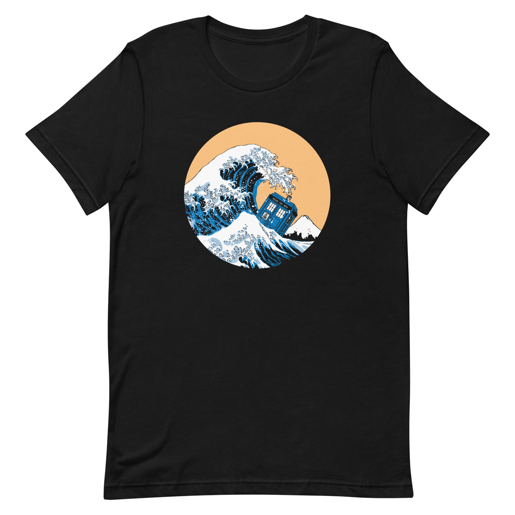 Police Box Wave Men's Signature Tee