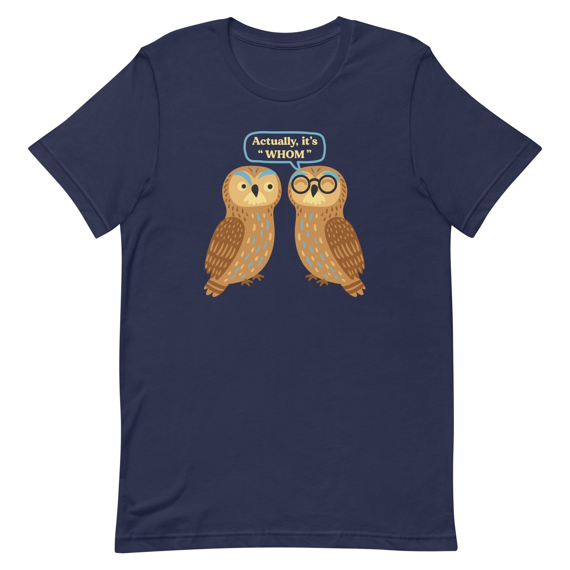 Actually, It's Whom Men's Signature Tee