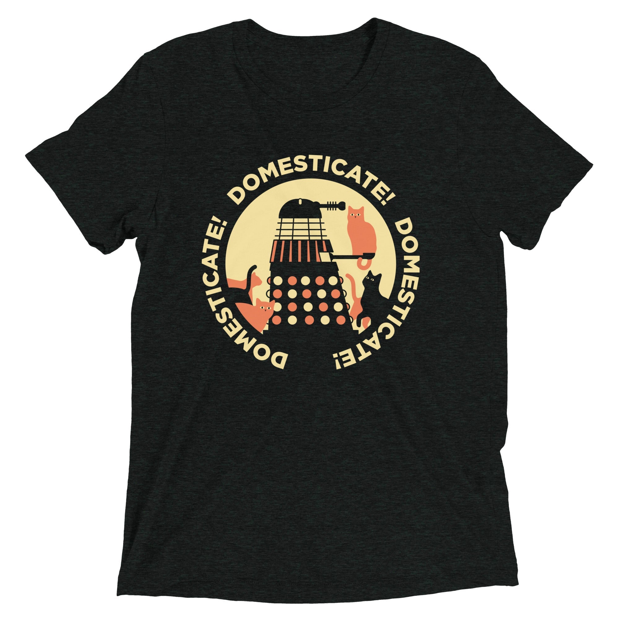 Domesticate! Domesticate! Domesticate! Men's Tri-Blend Tee