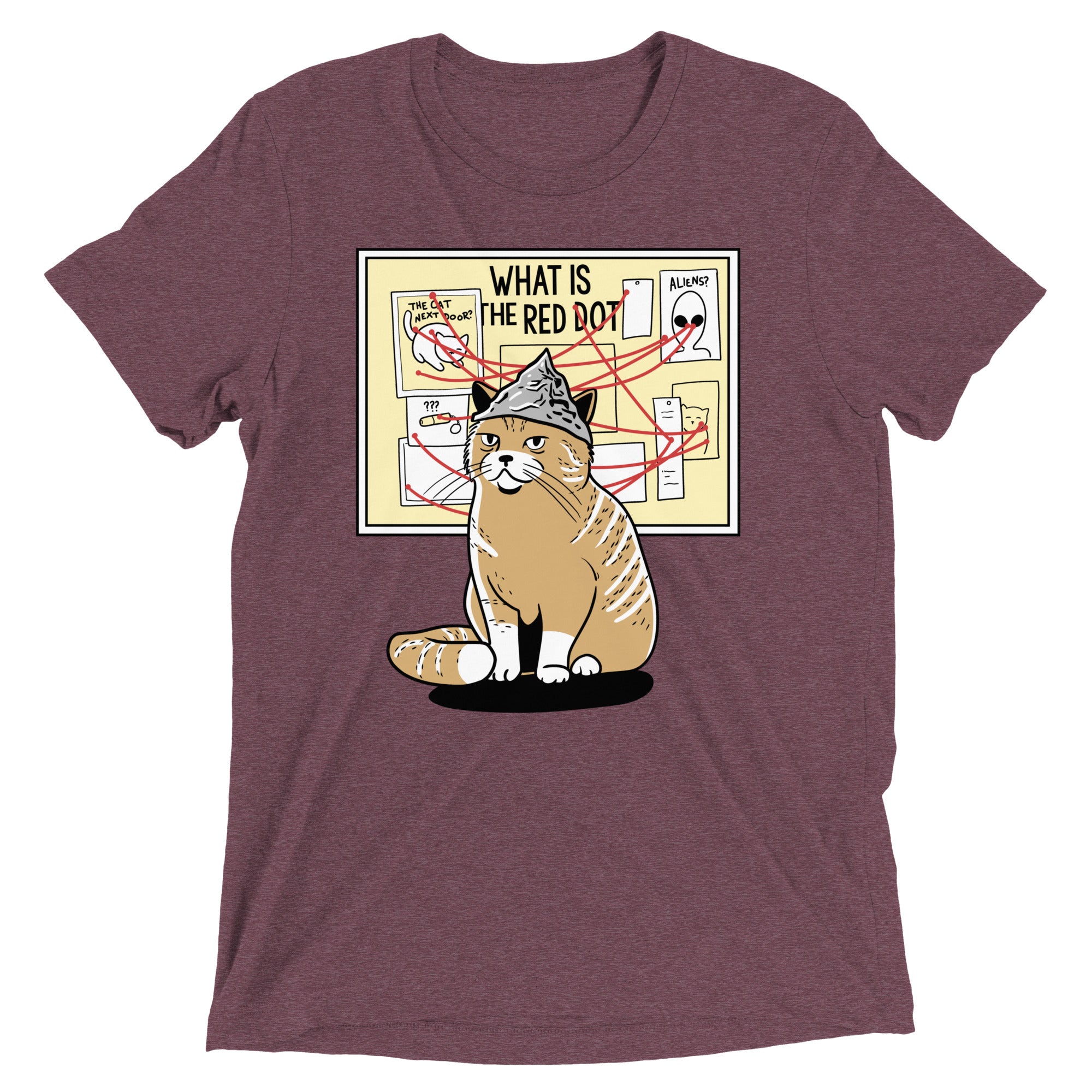 What Is The Red Dot? Men's Tri-Blend Tee