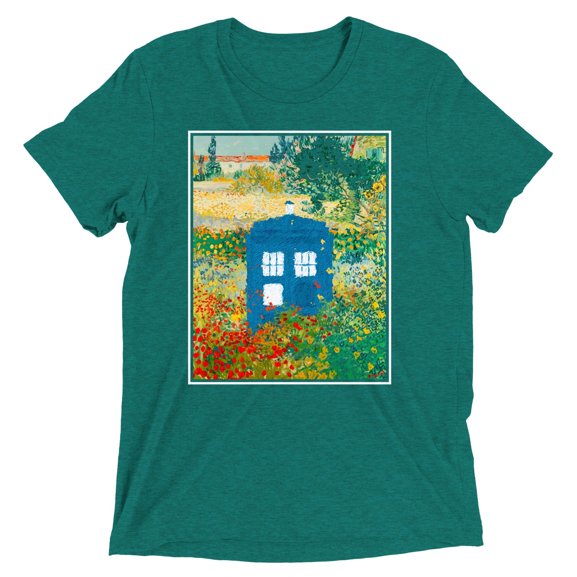 Garden In Bloom Men's Tri-Blend Tee
