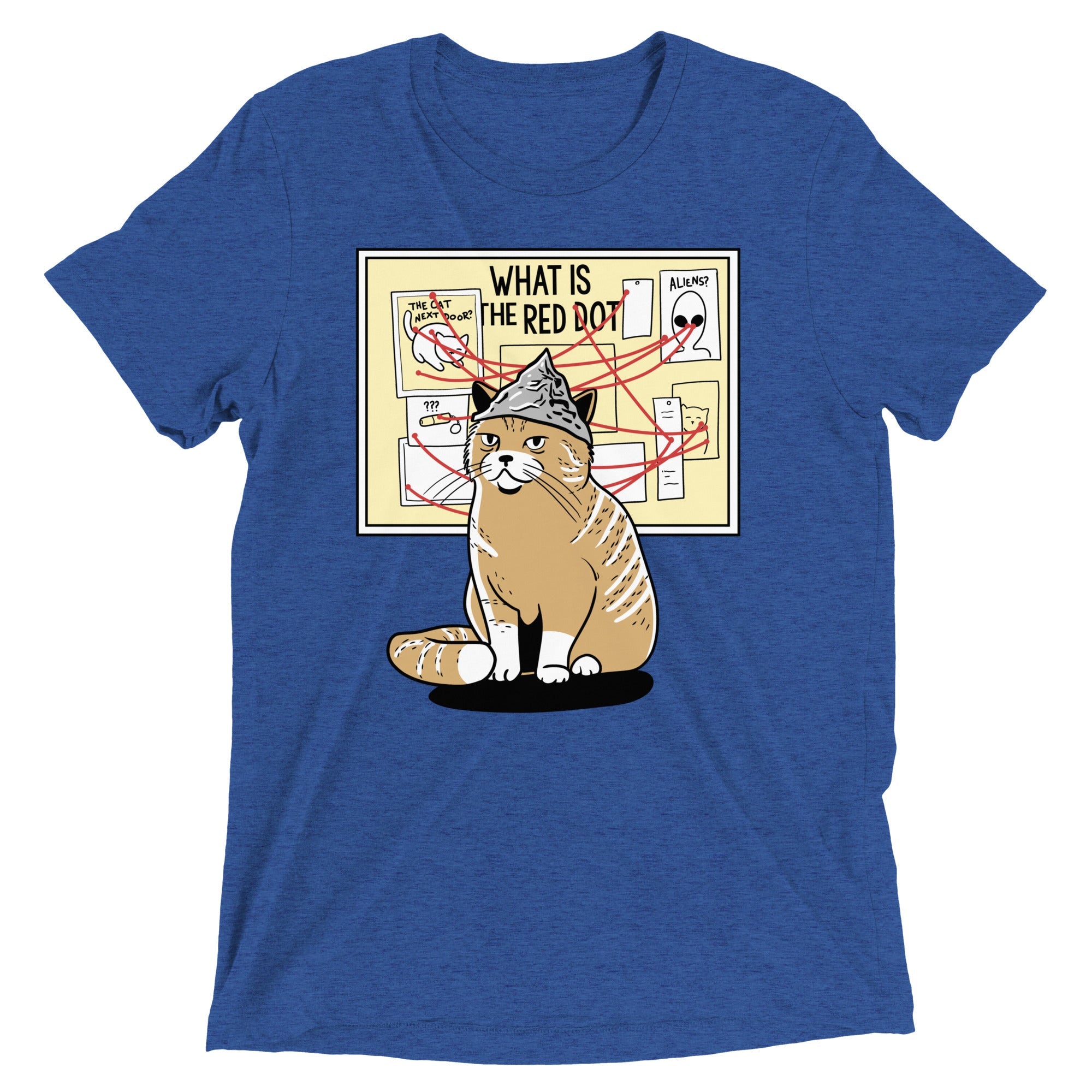 What Is The Red Dot? Men's Tri-Blend Tee