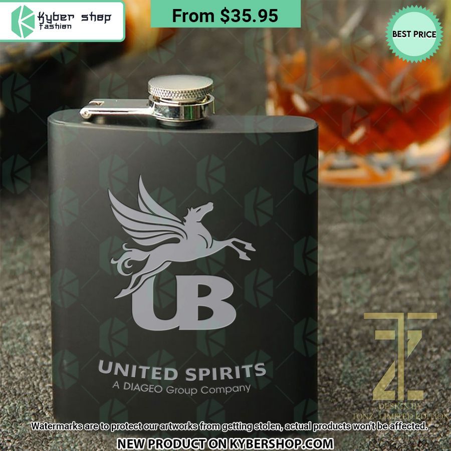 United Spirits Hip Flask