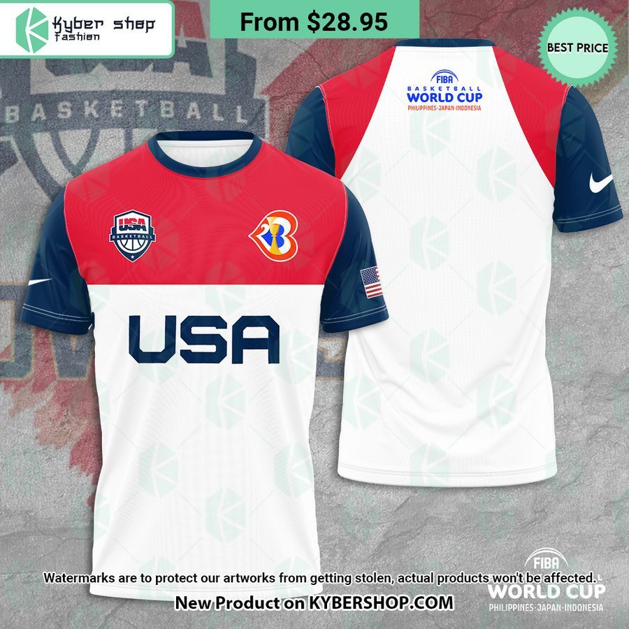 United States National Basketball World Cup 2023 T Shirt