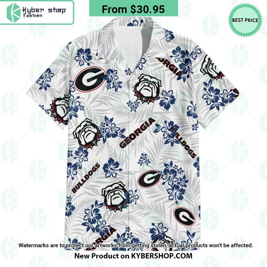 University Of Georgia Hawaiian Shirt