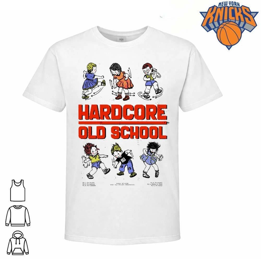 Hardcore Old School Punk Rock Vintage Kids Dancing Graphic Shirt