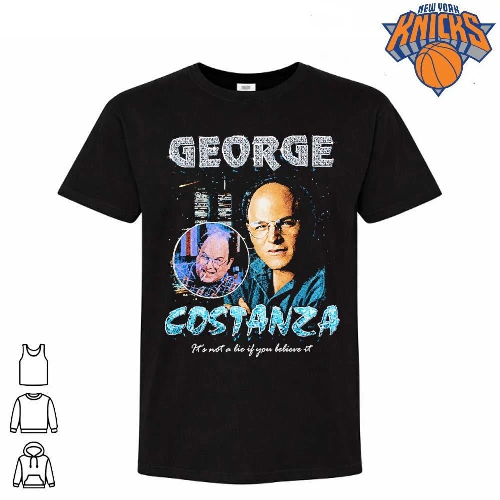 Vintage 90s George Costanza Seinfeld Bootleg Rap Graphic Meme Shirt