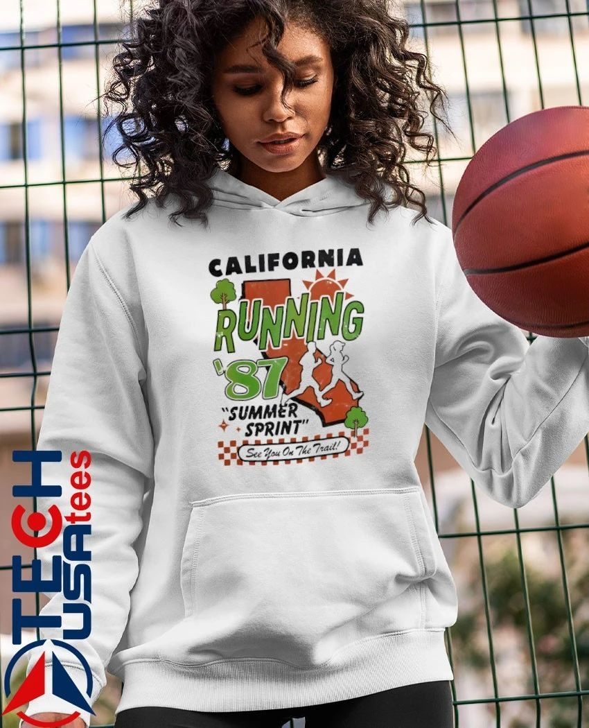 California Running ’87 Summer Sprint see you on the trail shirt
