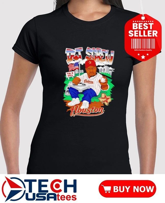 Houston Astros x DJ Screw Tal’s Hill shirt