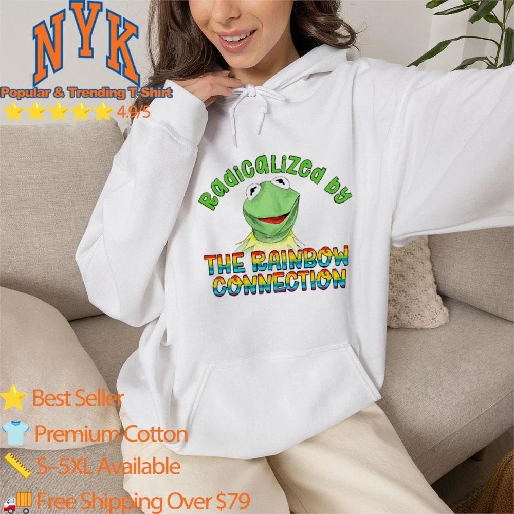 Radicalized by The Rainbow Connection Kermit Aesthetic shirt