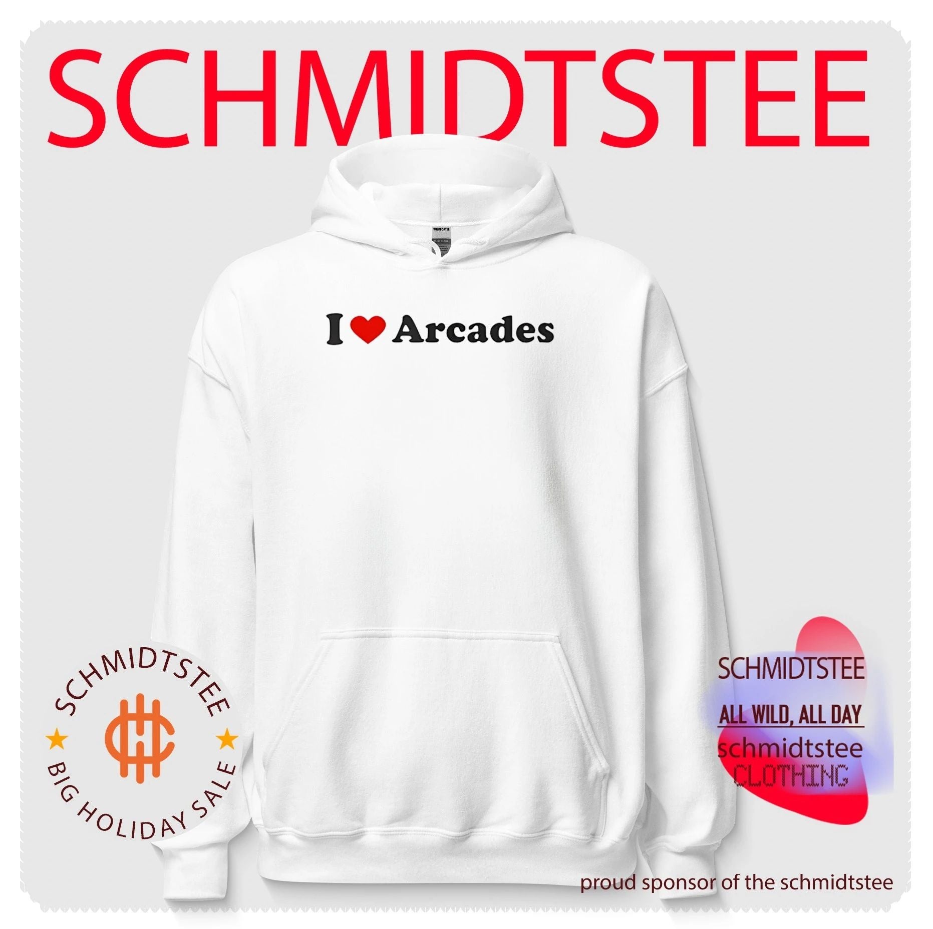 I Heart Arcades Retro Gaming Shirt