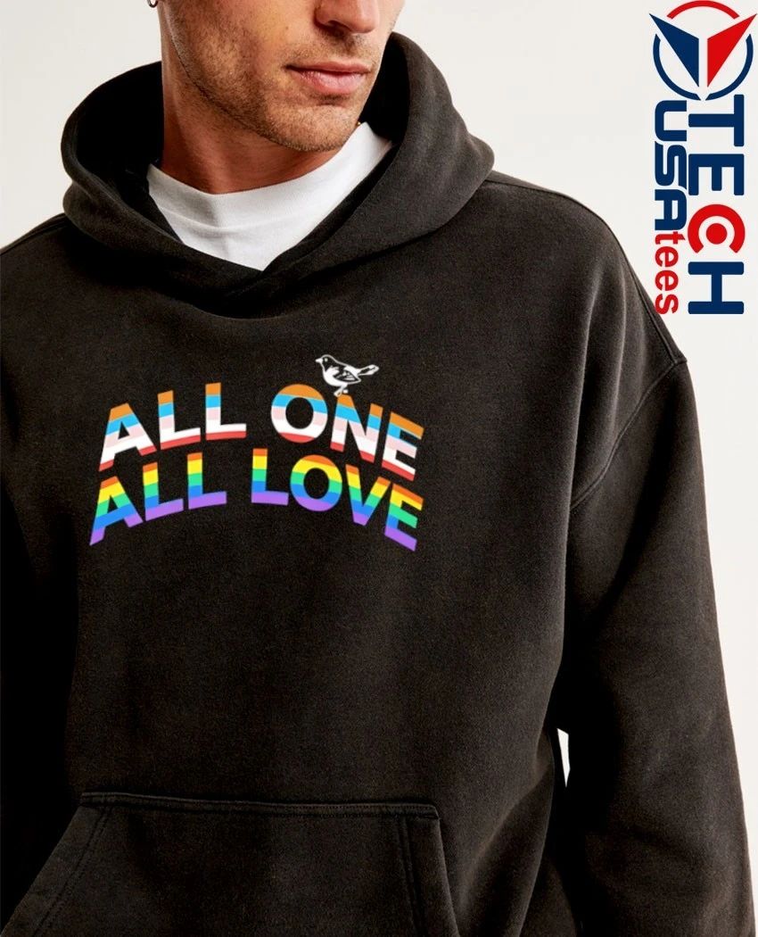 All one all love pride shirt