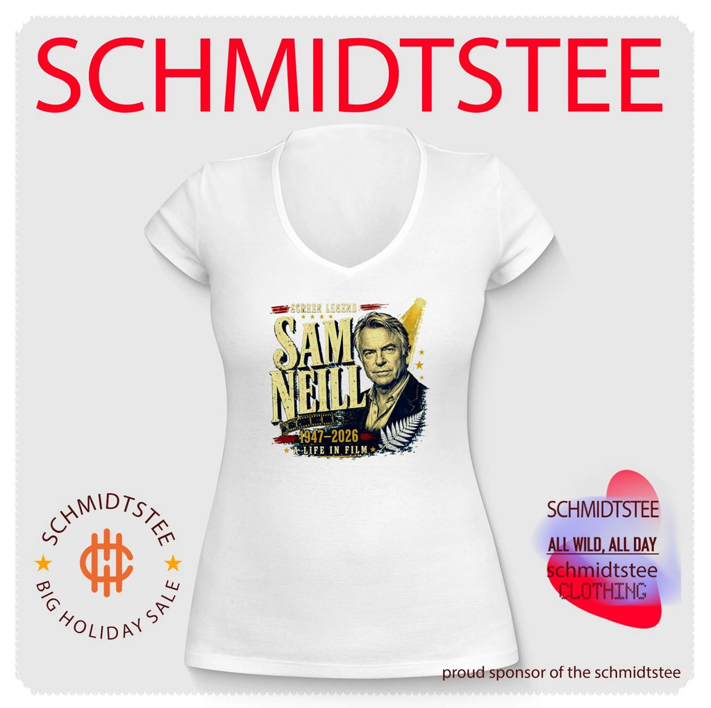Sam Neill 1947-2026 Screen Legend A Life in Film shirt