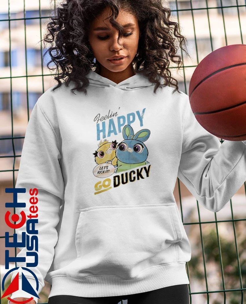 Feelin’ Happy Go Ducky let’s kick it shirt