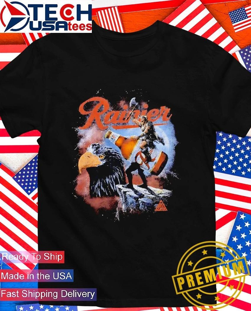 Rainier Beer Beerserker vintage shirt