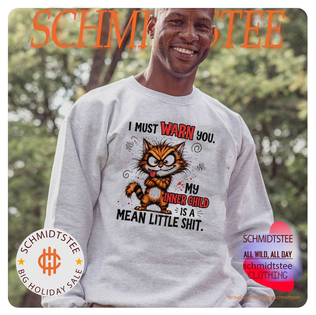 Cat I must warn you my inner child is a mean little shit shirt