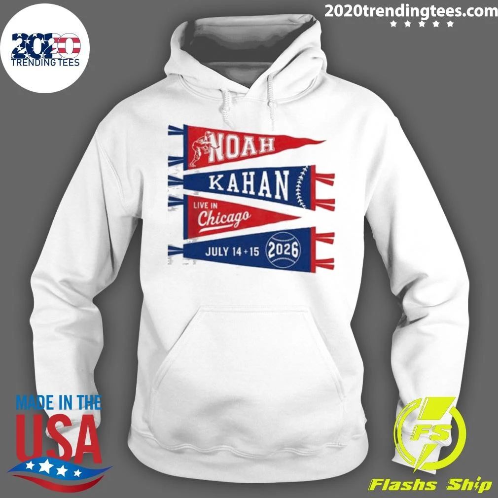 Noah Kahan Live In Chicago At Wrigley Field On July 14, 15 2026 Baseball Shirt