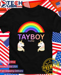 Tay boy gay boy unicorn rainbow shirt