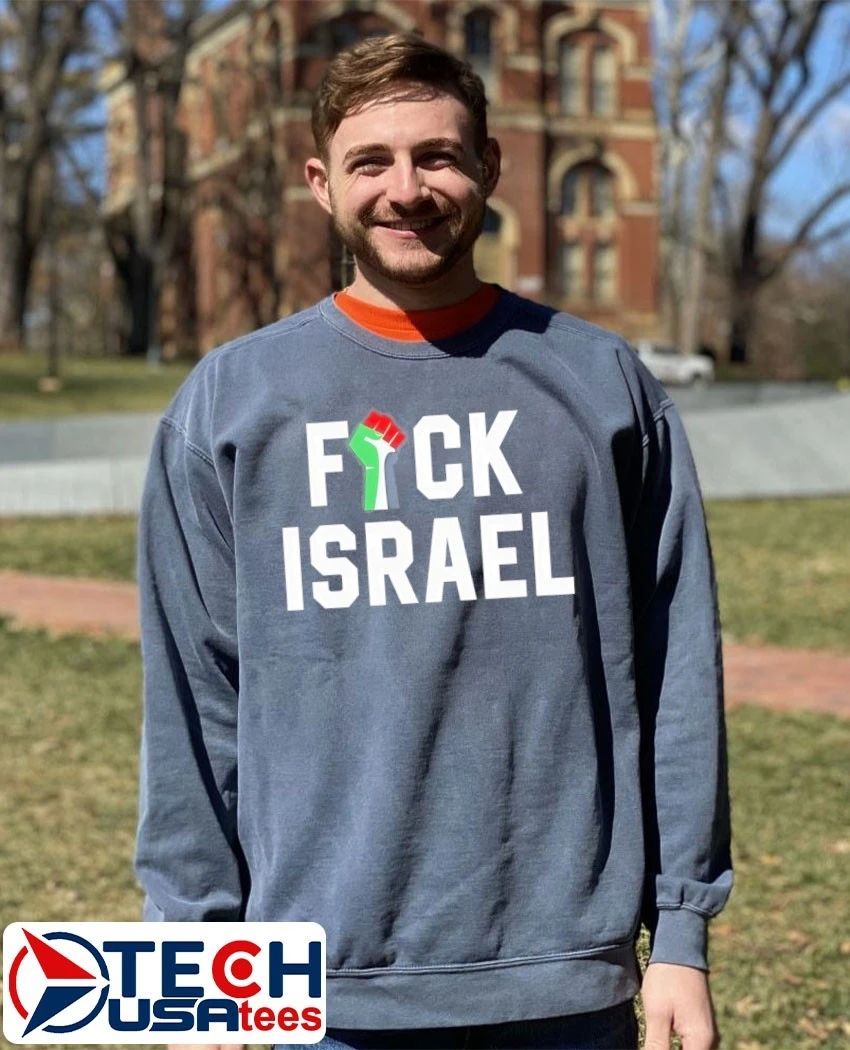 Fck Israel free Palestine fist hand shirt