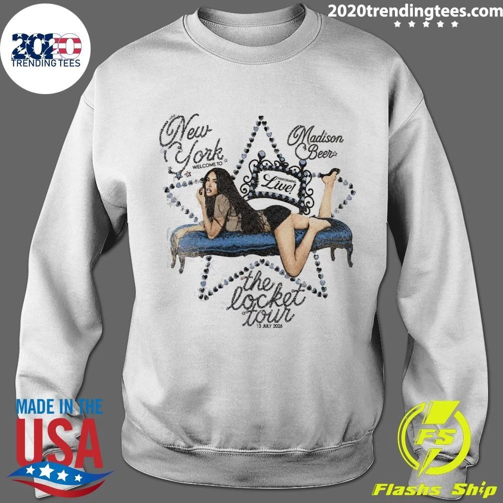 Madison Beer The Locket Tour New York Exclusive Tee On 13 July 2026 Shirt