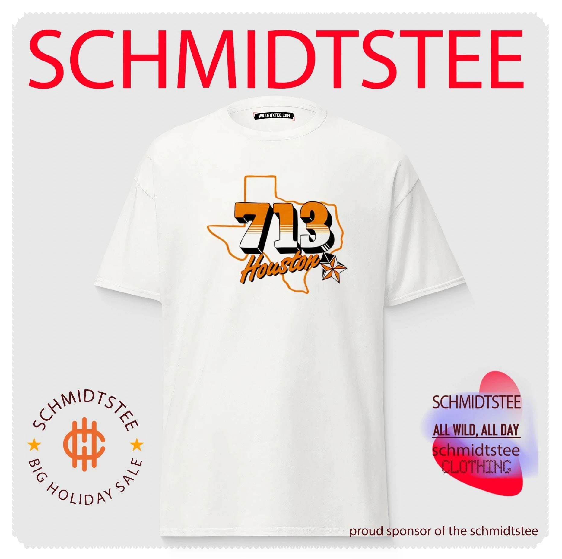 Houston 713 Texas Ash shirt