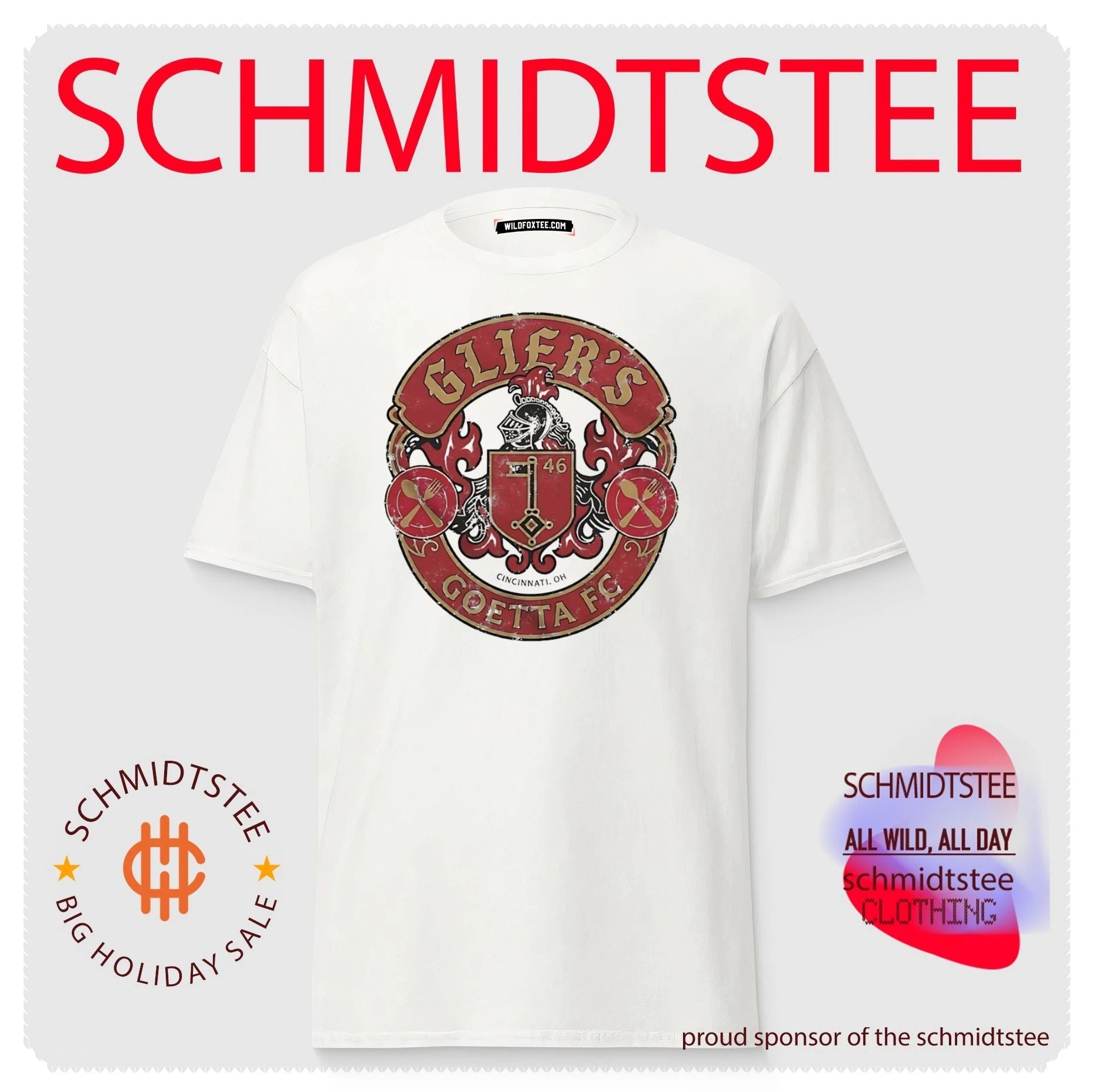 Gliers Goetta FC Cincinnati logo shirt