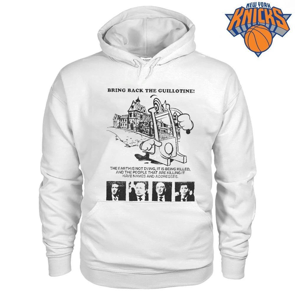 Bring Back The Guillotine Anti Billionaire Eco Activism shirt