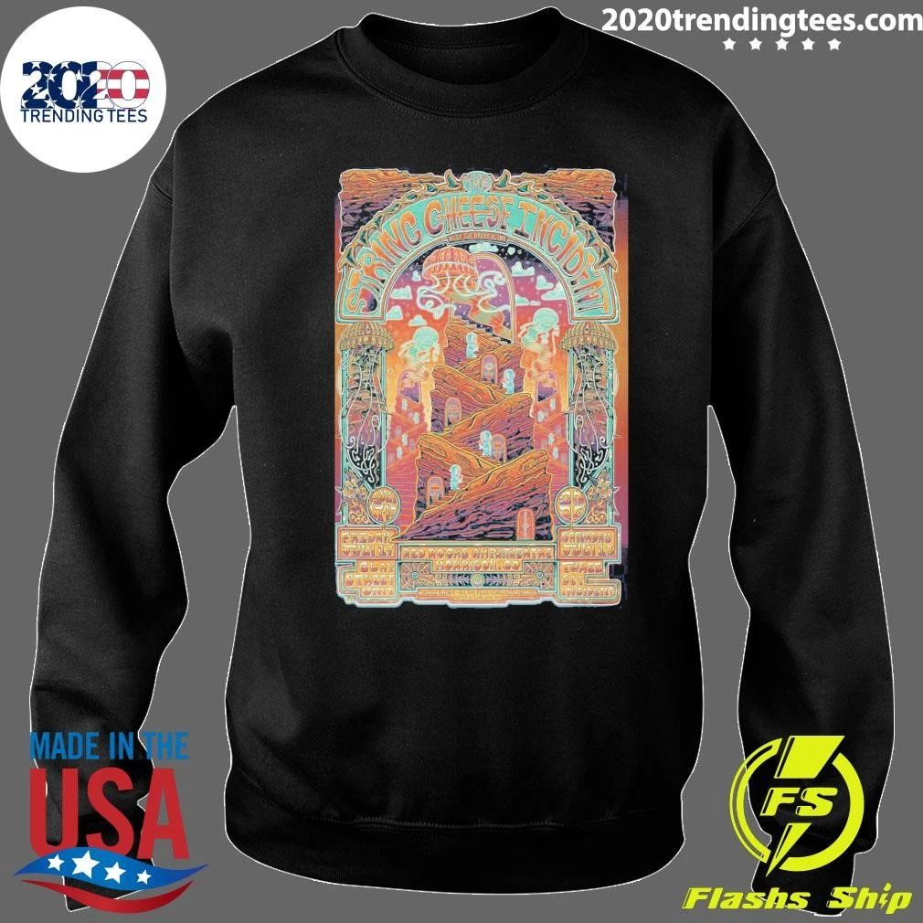 The String Cheese Incident Red Rocks Amphitheatre 2026 Tour Shirt