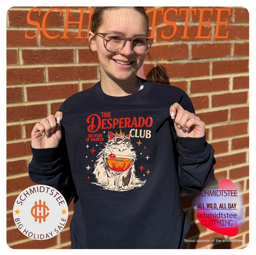 Cat the Desperado Club so fun it hurts shirt