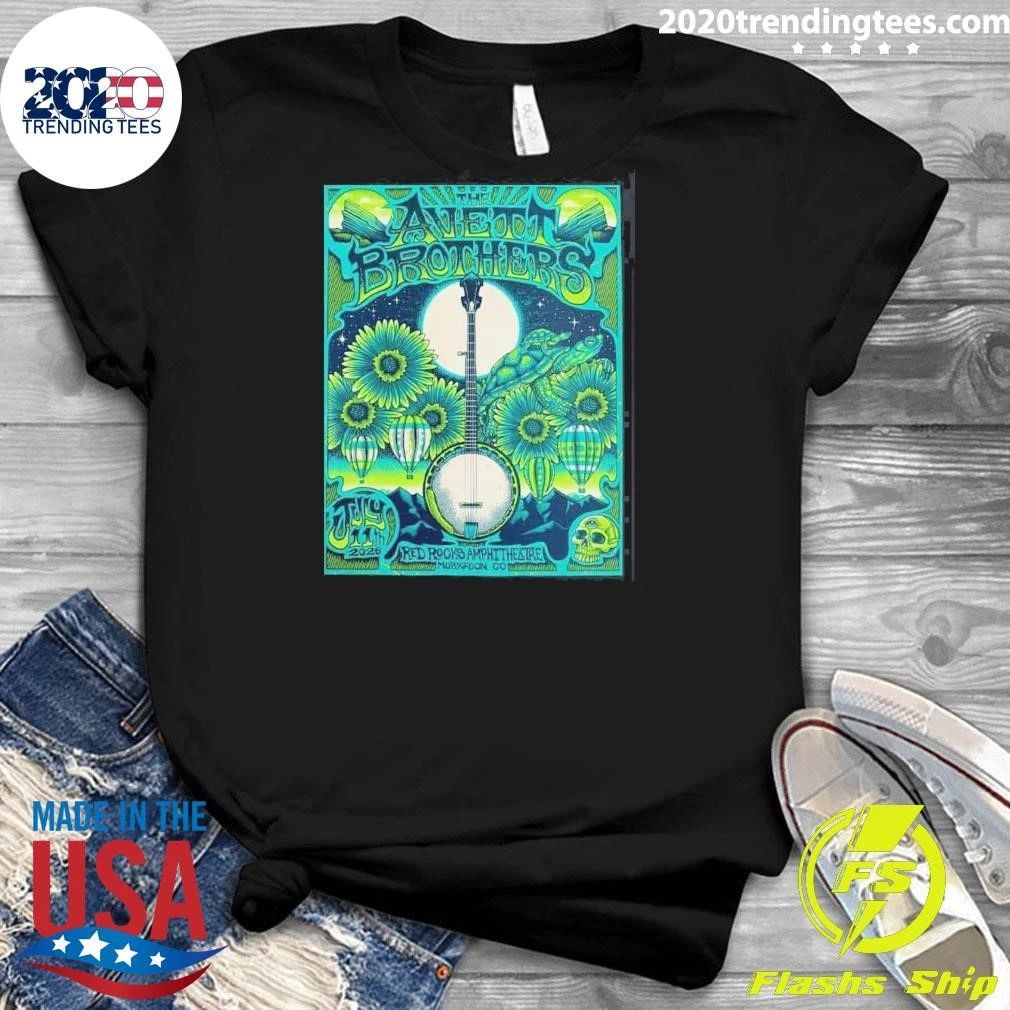 The Avett Brothers Night 2 In Morrison Colorado On July 11 2026 At Red Rocks Amphitheatre Shirt