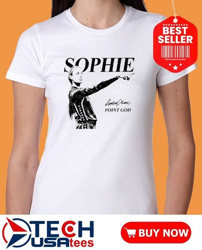 Sophie Cunningham Point God signature shirt