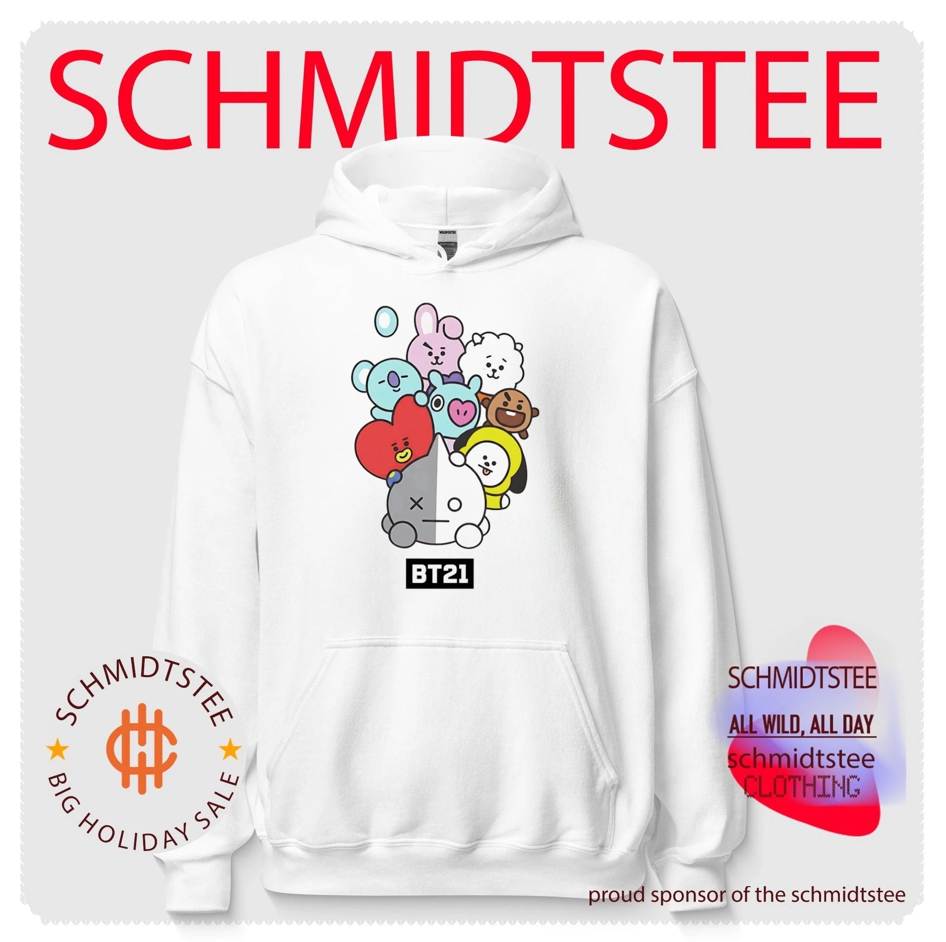 BT21 Cute Kpop Character Cartoon shirt