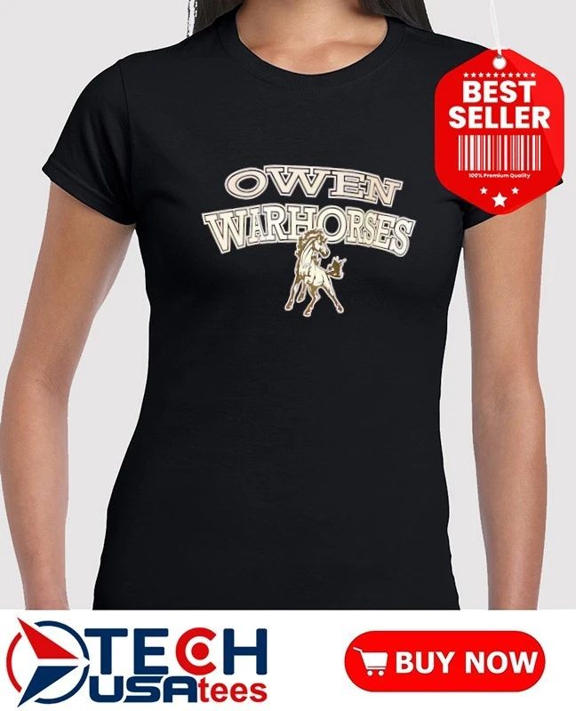 Owen Warhorses logo shirt