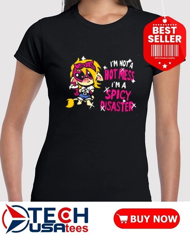 I’m not a hotimess I’m a spicy disaster shirt