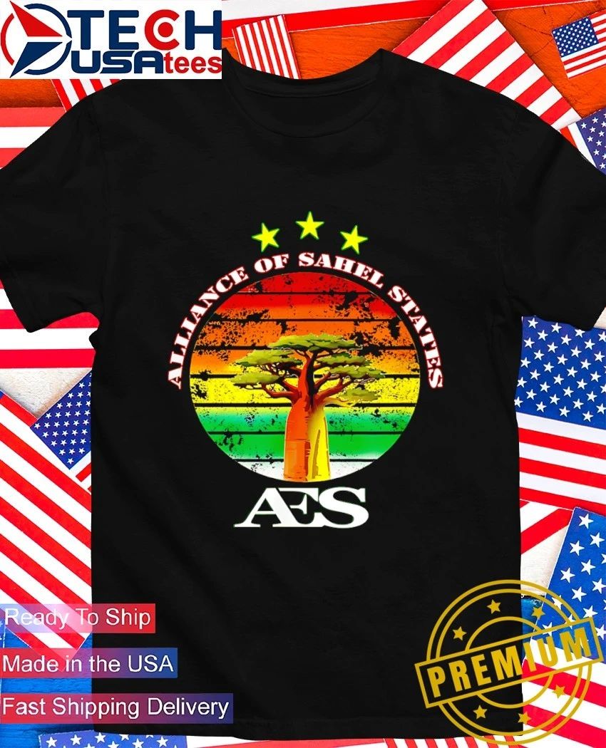 Alliance of Sahel States retro shirt