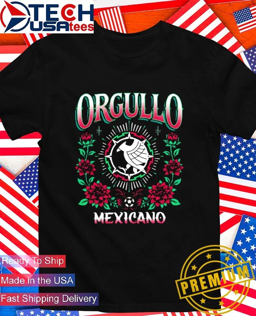 Orgullo Mexicano 2026 World Cup floral shirt