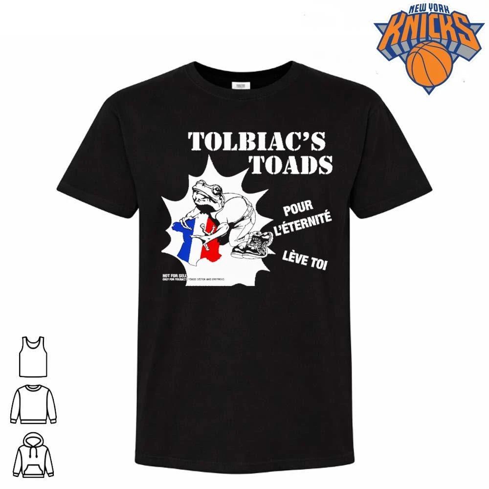 Tolbiac Toads Frog in Combat Boots on French Map Shirt