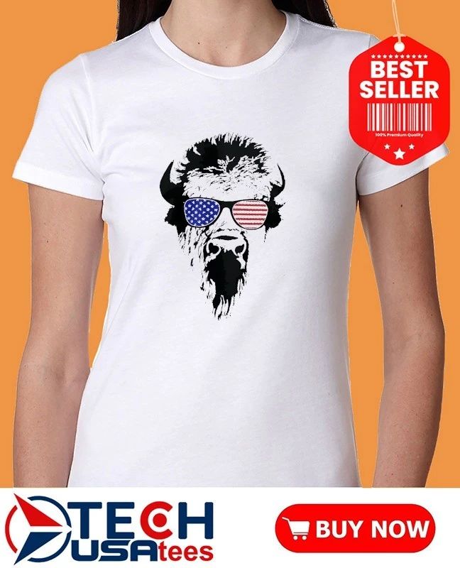 American Buffalo glasses shirt