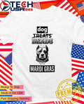Mardi Gras Dog Beads shirt