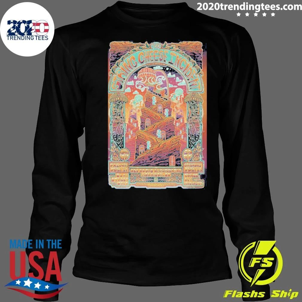 The String Cheese Incident Red Rocks Amphitheatre 2026 Tour Shirt