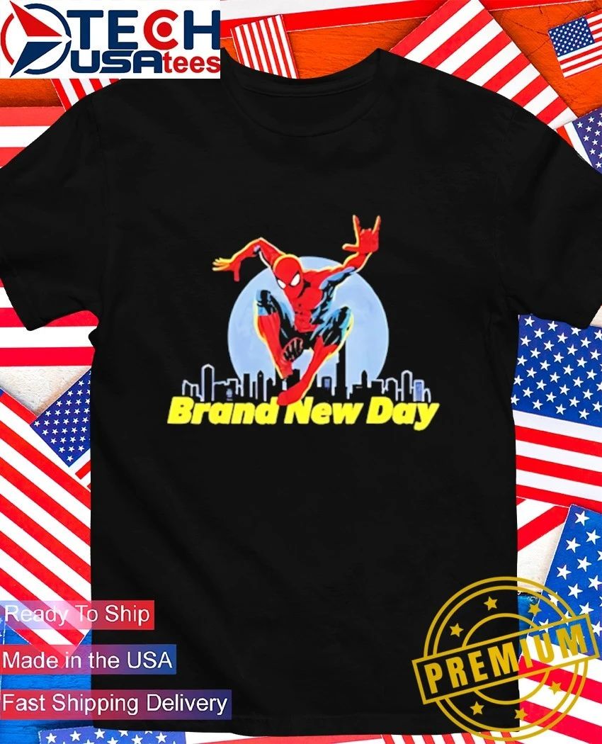 Spiderman Brand New Day skyline shirt
