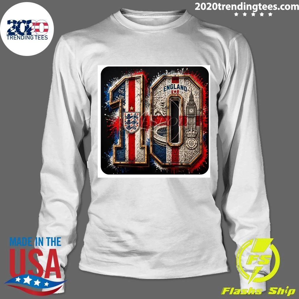 Three Lions England 10 Football World Cup 2026 Shirt