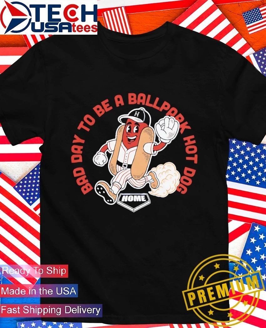 Bad day to be a ballpark hot dog shirt