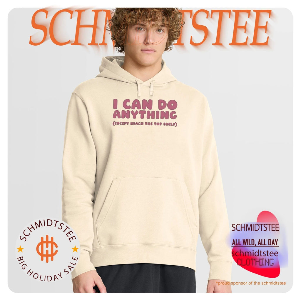 I can do anything except reach the top shelf shirt