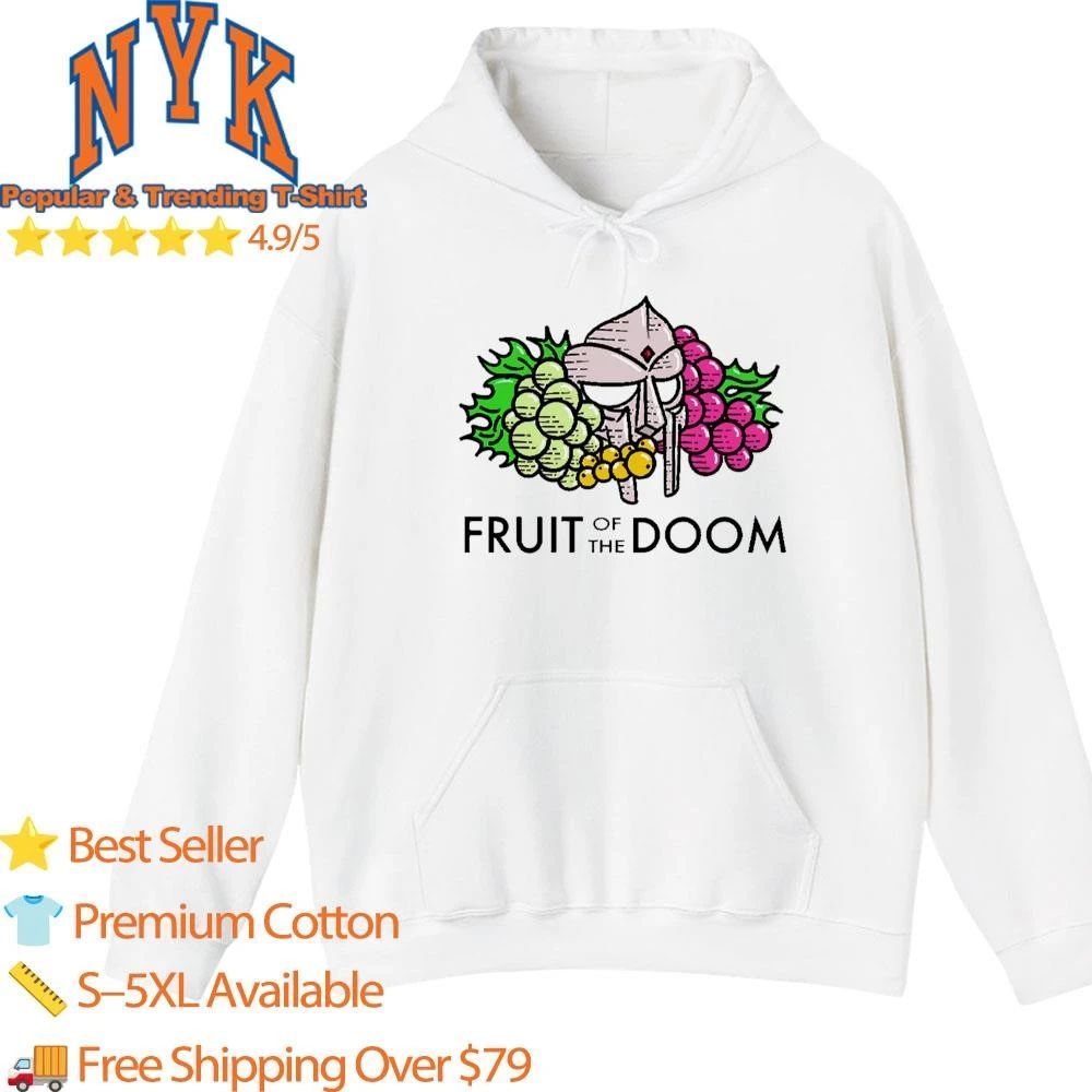 MF DOOM Fruit of the Loop Parody Fruit of the Doom Shirt